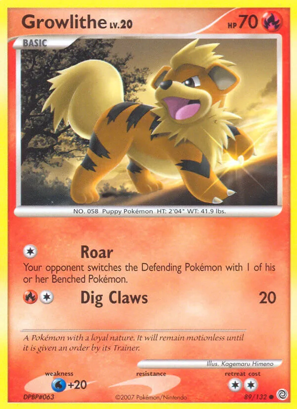 Growlithe, Secret Wonders 89/132