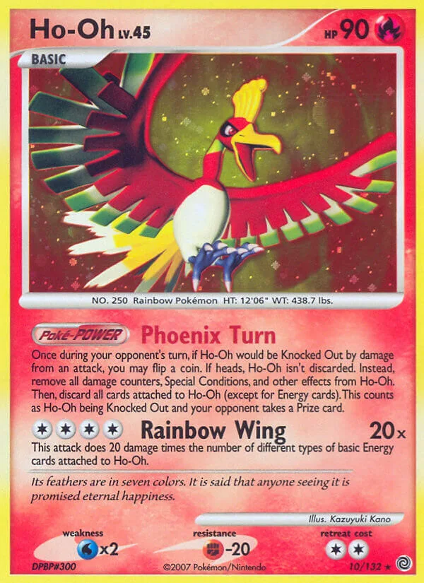 Ho-Oh, Secret Wonders 10/132
