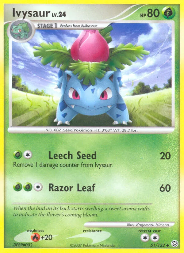 Ivysaur, Secret Wonders 51/132