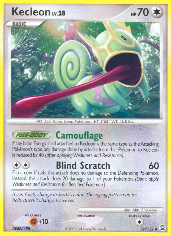 Kecleon, Secret Wonders 52/132
