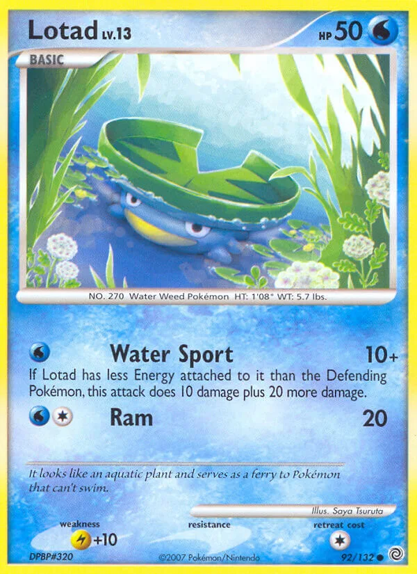 Lotad, Secret Wonders 92/132