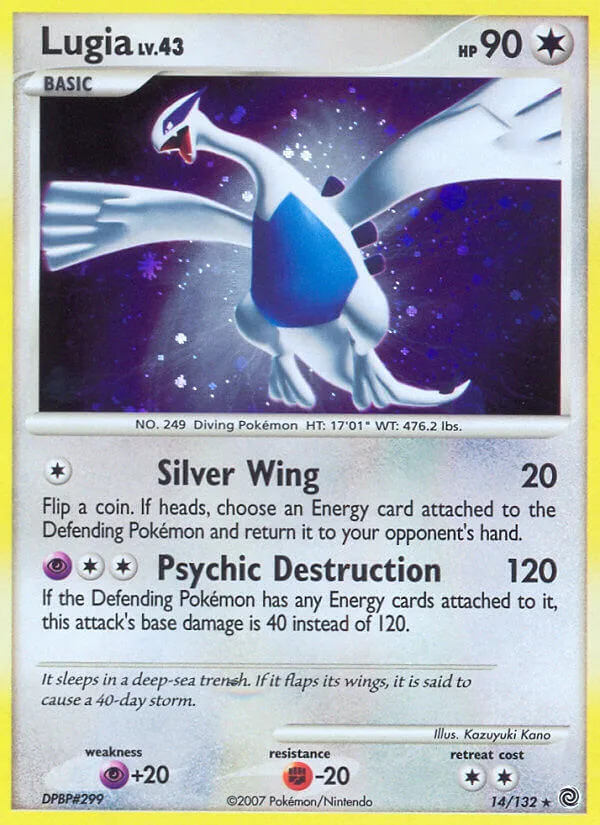 Lugia, Secret Wonders 14/132