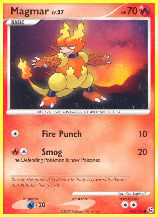 Magmar, Secret Wonders 93/132