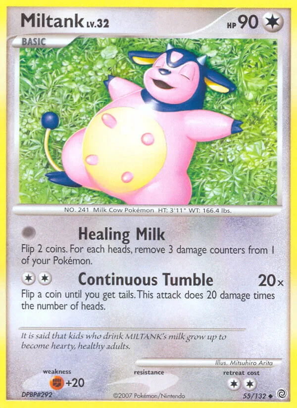 Miltank, Secret Wonders 55/132
