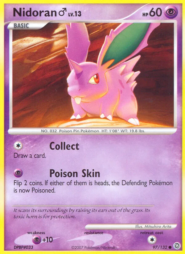 Nidoran Male, Secret Wonders 97/132