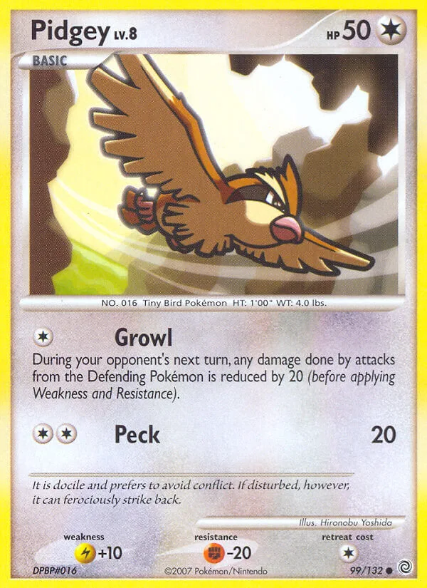 Pidgey, Secret Wonders 99/132
