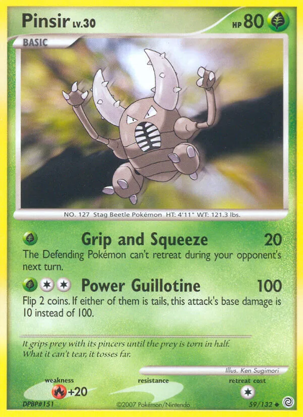 Pinsir, Secret Wonders 59/132