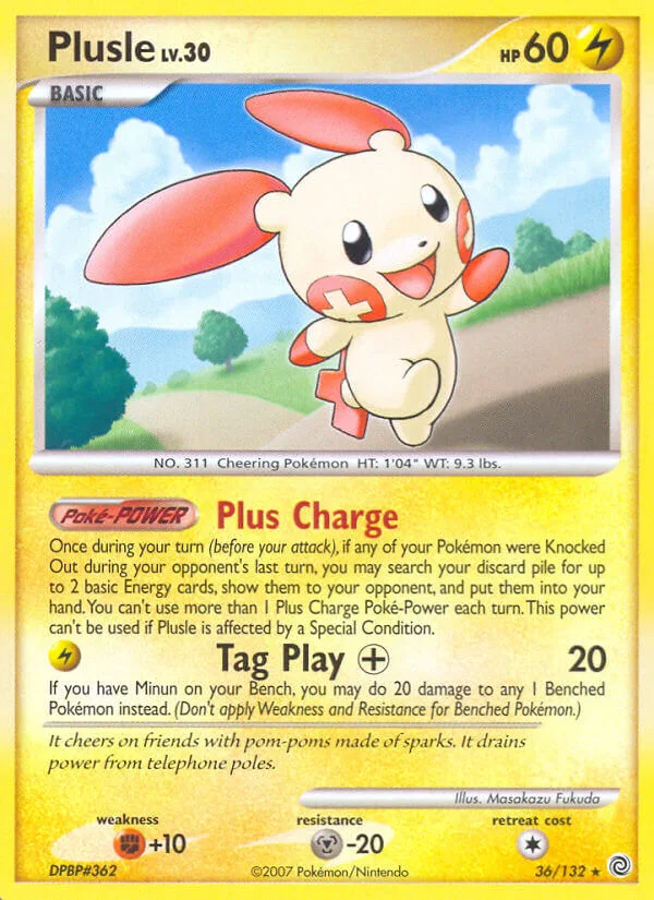 Plusle, Secret Wonders 36/132