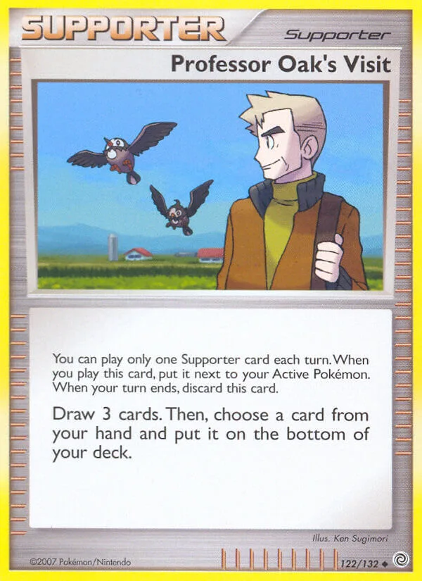 Professor Oak’s Visit, Secret Wonders 122/132