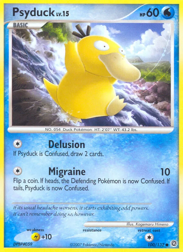 Psyduck, Secret Wonders 100/132