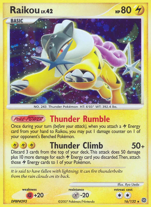 Raikou, Secret Wonders 16/132