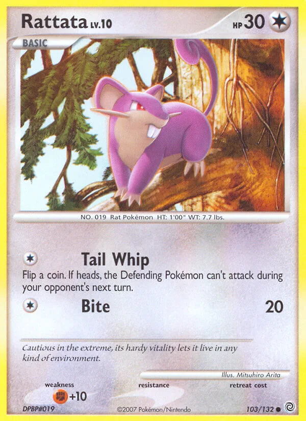 Rattata, Secret Wonders 103/132