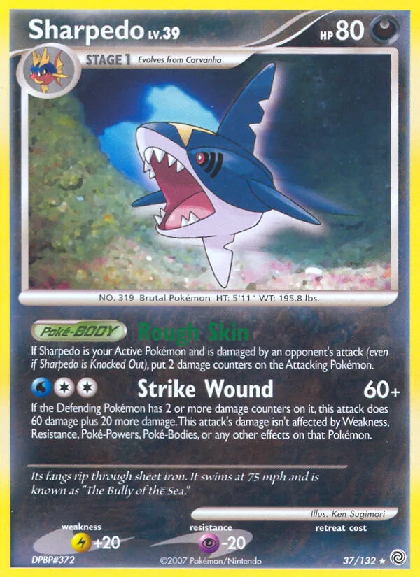 Sharpedo, Secret Wonders 37/132