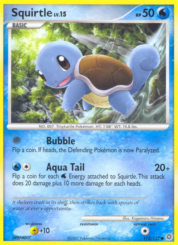 Squirtle, Secret Wonders 112/132