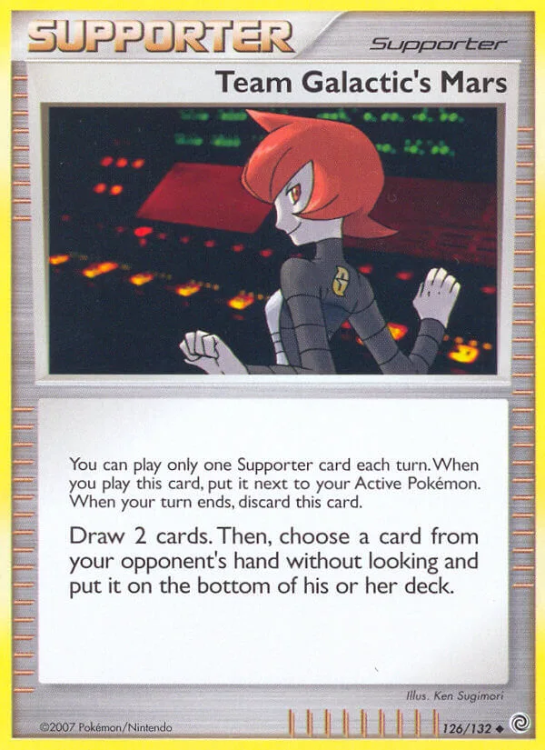 Team Galactic’s Mars, Secret Wonders 126/132