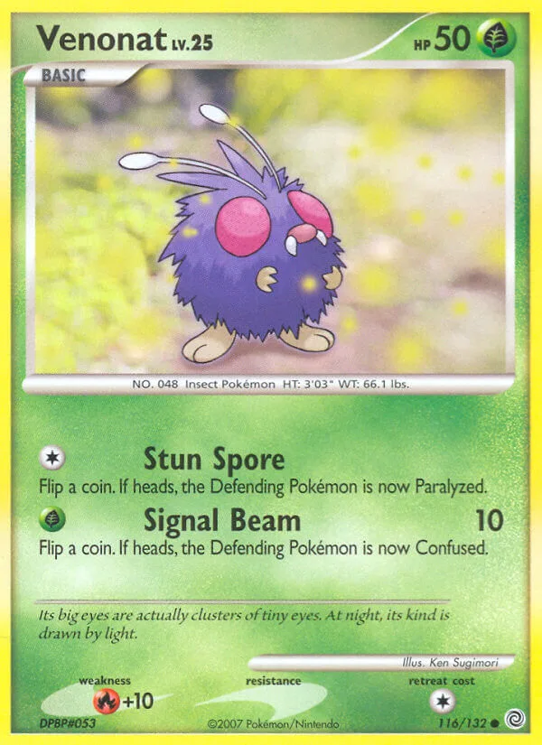 Venonat, Secret Wonders 116/132