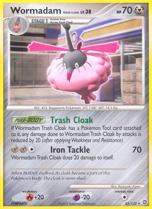 Wormadam Trash Cloak, Secret Wonders 43/132