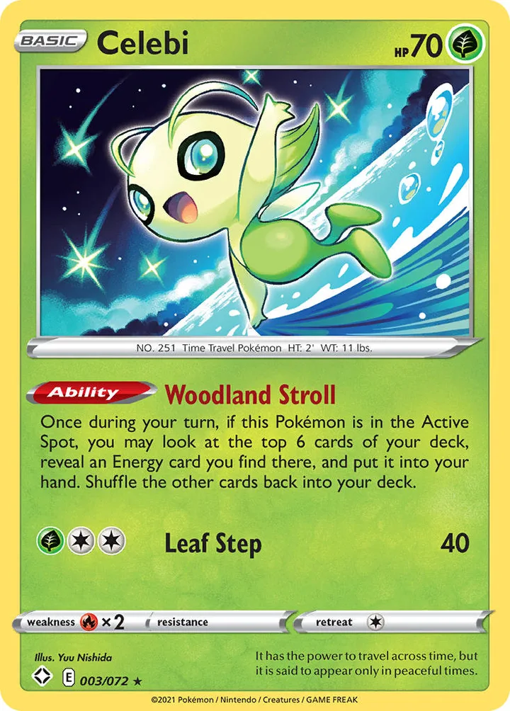 Celebi, Shining Fates 003/072