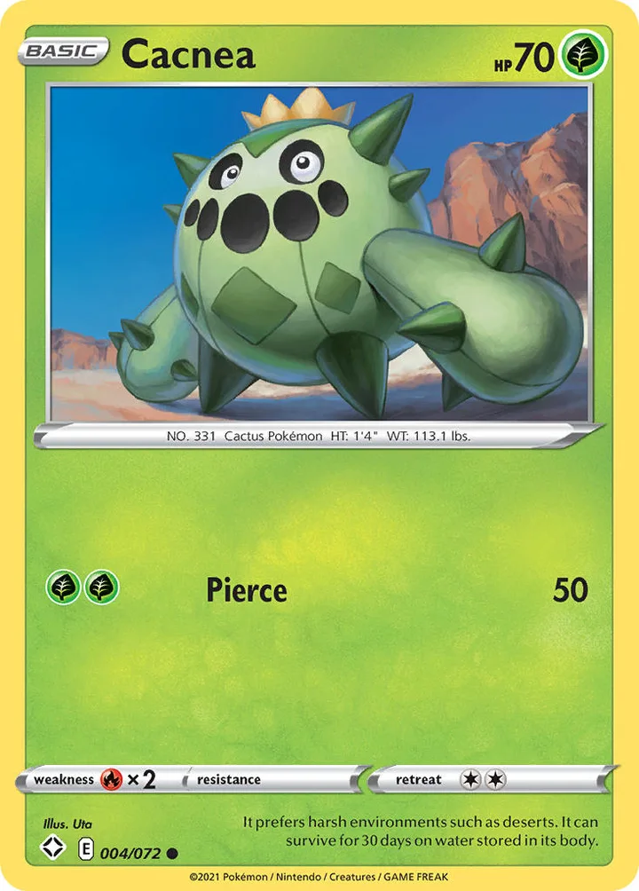 Cacnea, Shining Fates 004/072