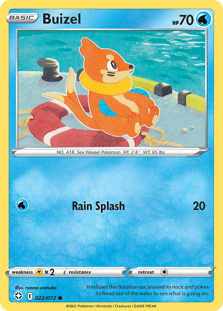 Buizel, Shining Fates 022/072
