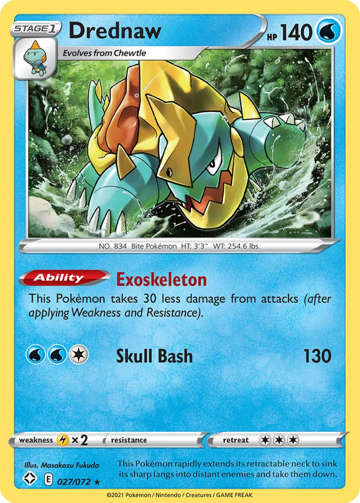 Drednaw, Shining Fates 027/072