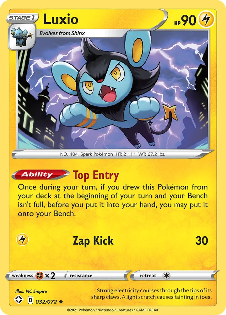 Luxio, Shining Fates 032/072