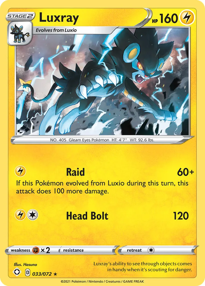 Luxray, Shining Fates 033/072