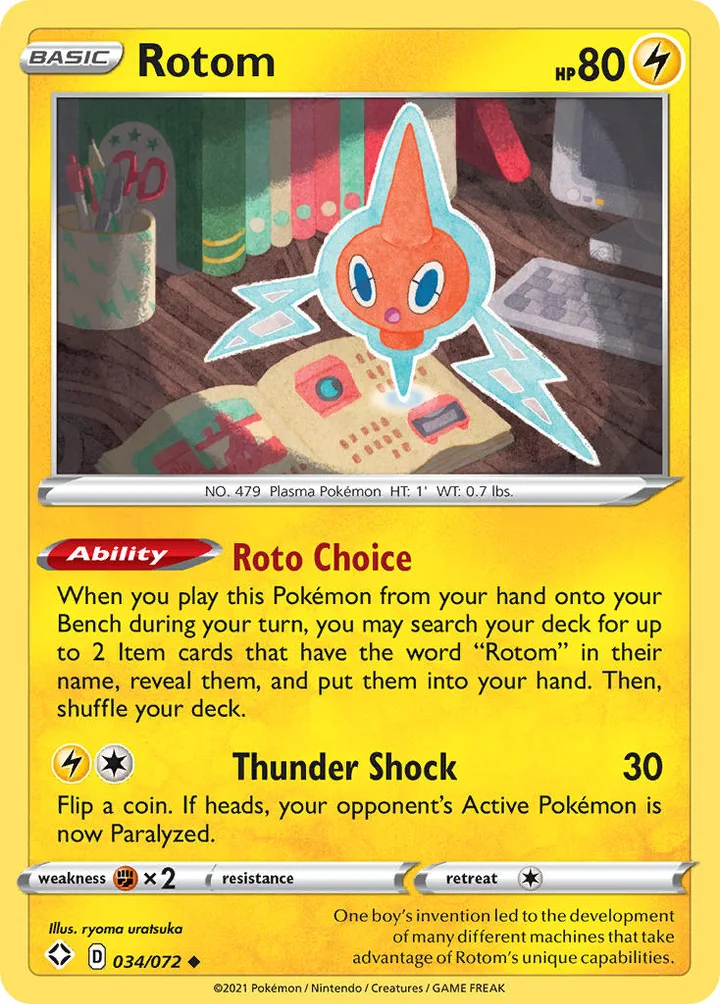 Rotom, Shining Fates 034/072