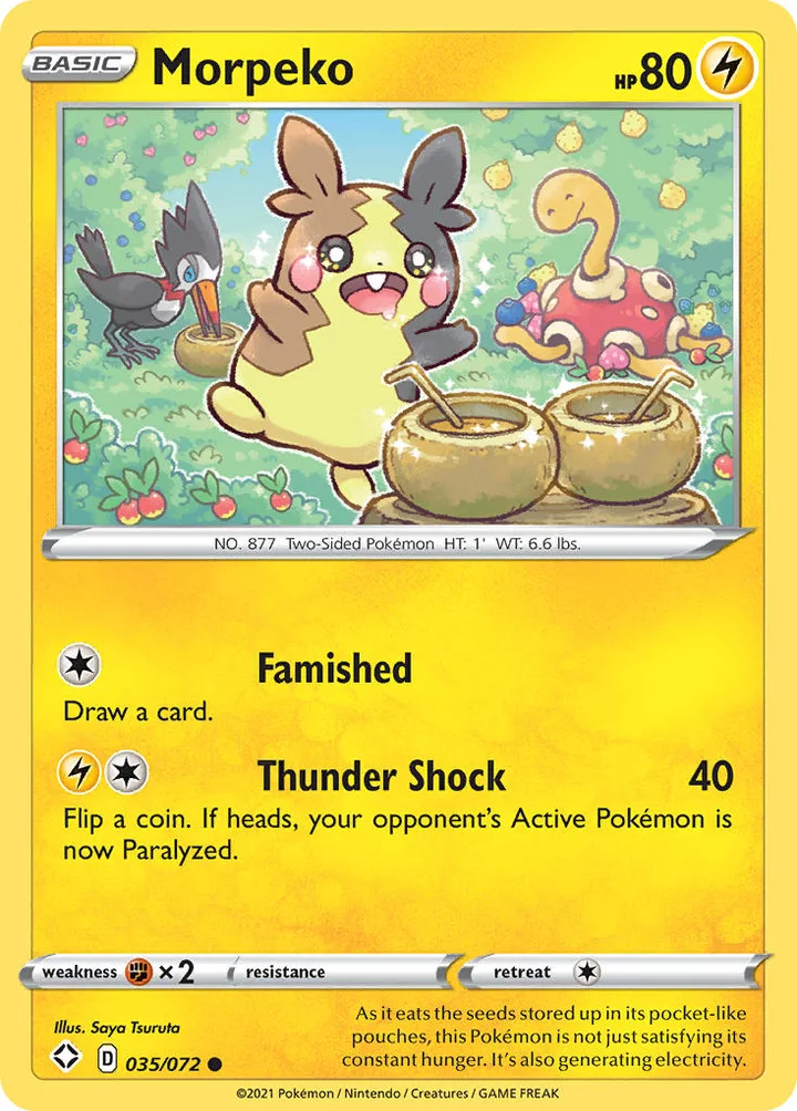 Morpeko, Shining Fates 035/072
