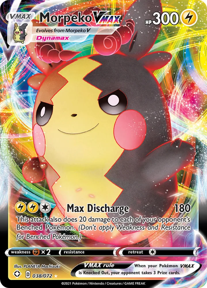 Morpeko VMAX, Shining Fates 038/072