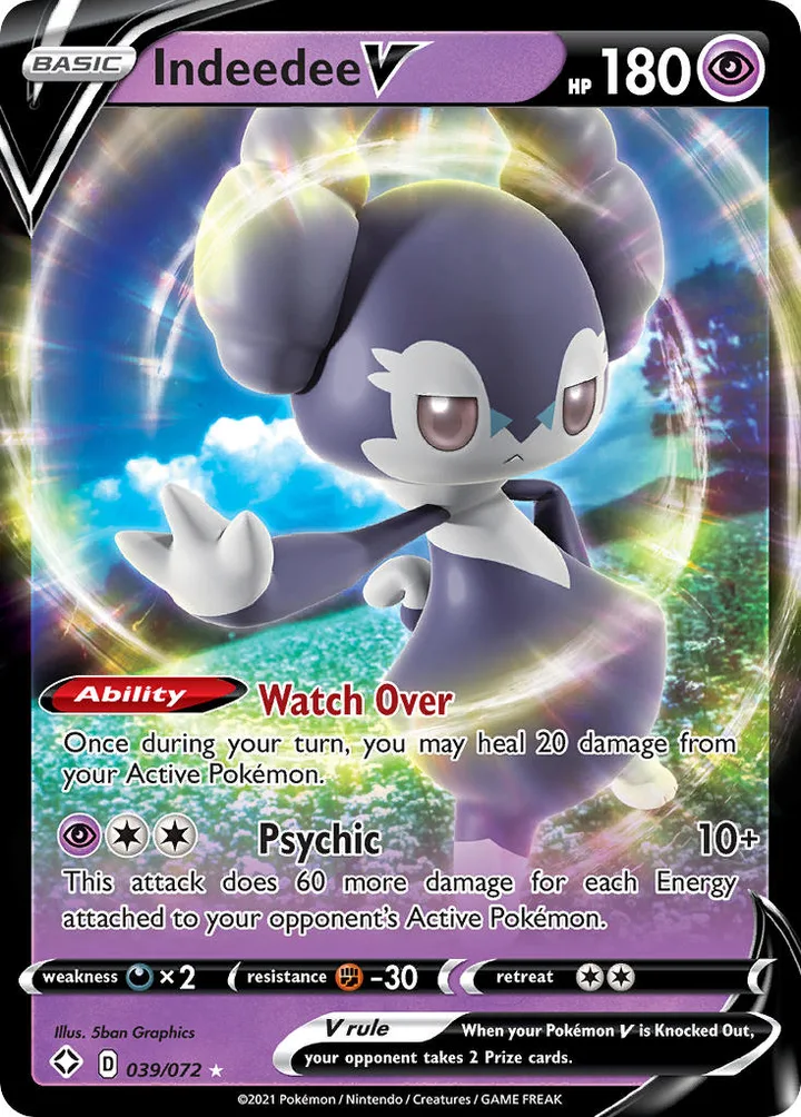 Indeedee V, Shining Fates 039/072