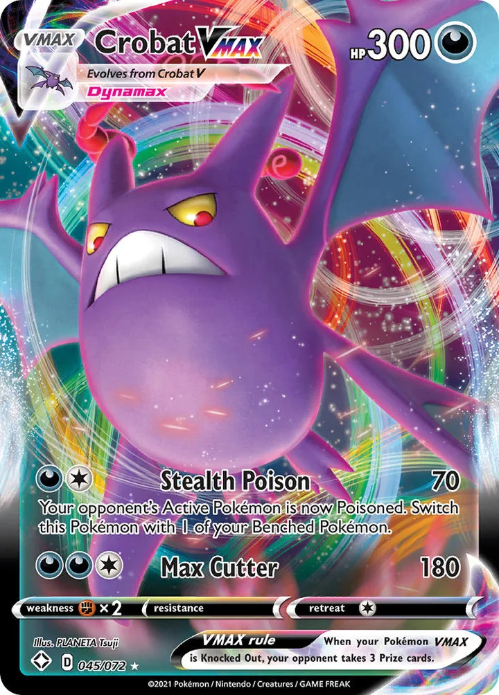 Crobat VMAX, Shining Fates 045/072
