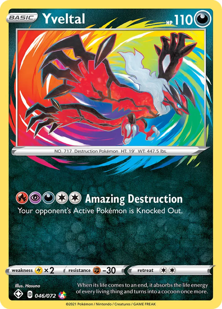 Yveltal, Shining Fates 046/072