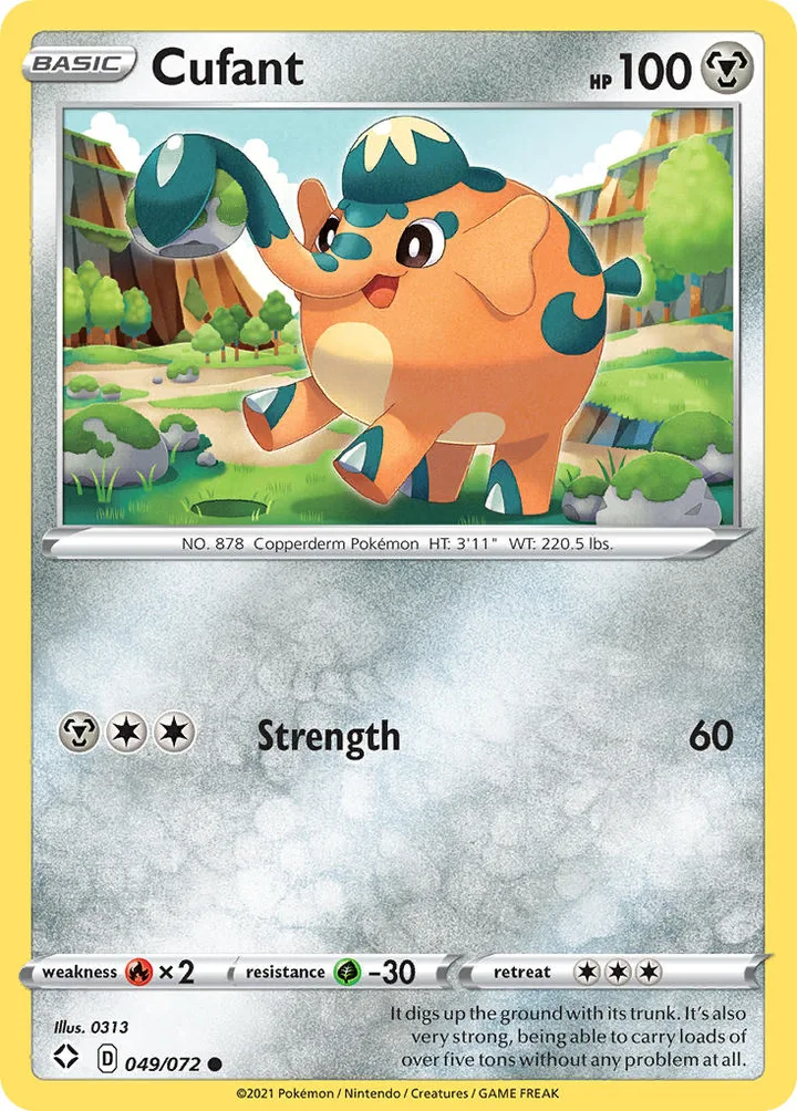 Cufant, Shining Fates 049/072