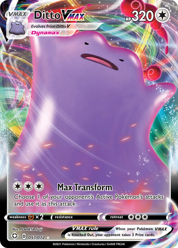 Ditto VMAX, Shining Fates 051/072