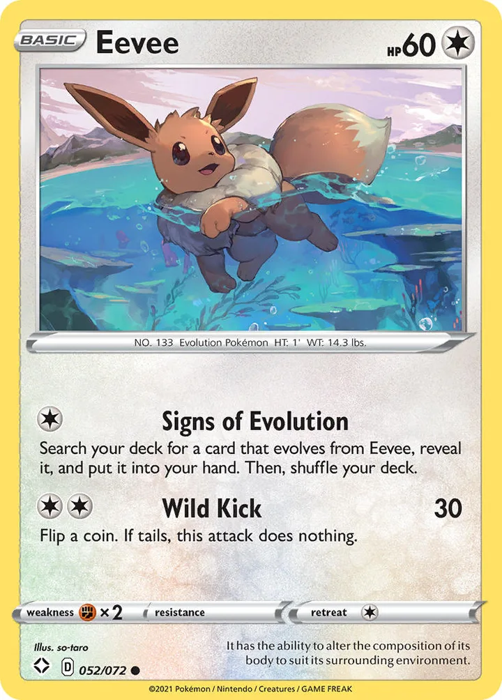 Eevee, Shining Fates 052/072