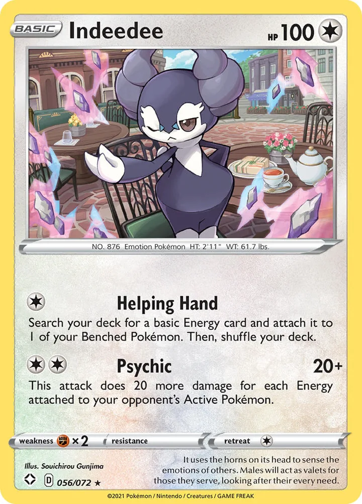 Indeedee, Shining Fates 056/072