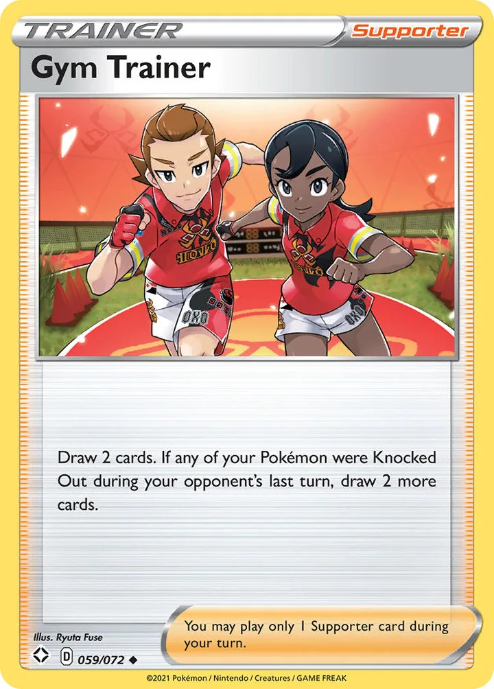 Gym Trainer, Shining Fates 059/072