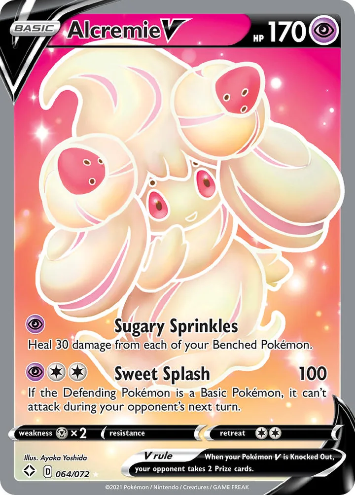 Alcremie V, Shining Fates 064/072