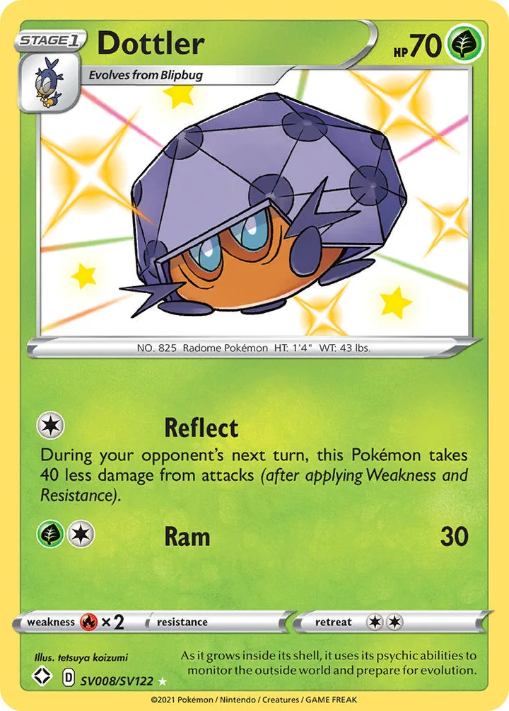 Dottler, Shining Fates SV008/SV122