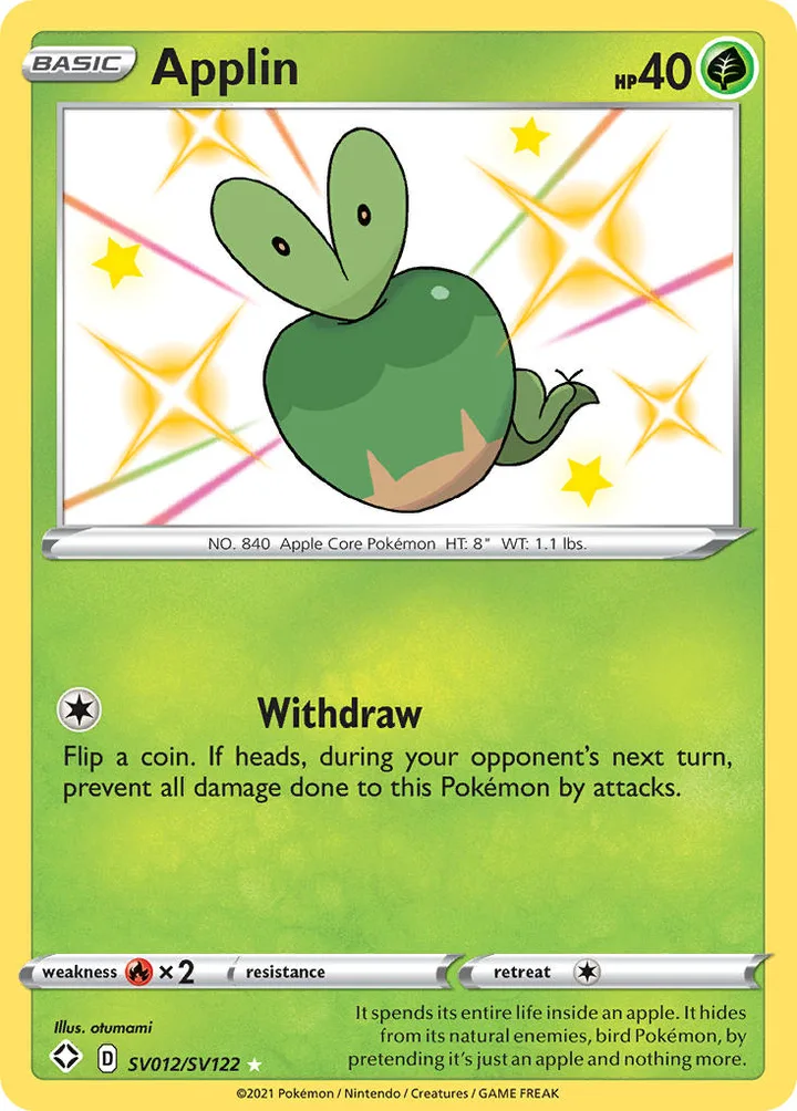 Applin, Shining Fates SV012/SV122