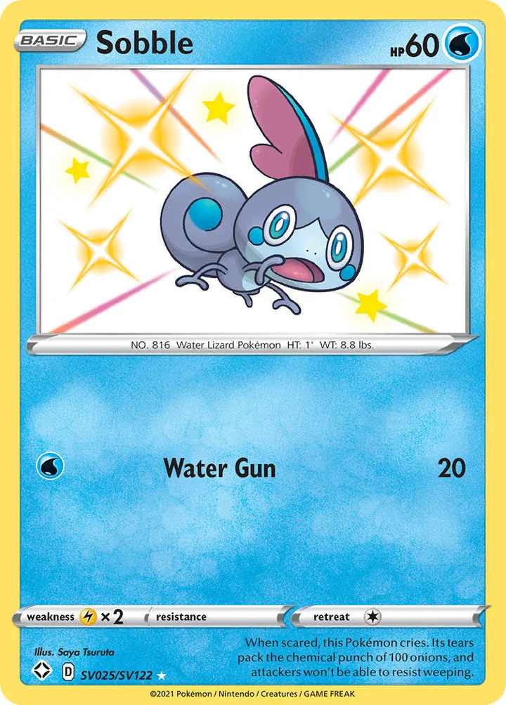 Sobble, Shining Fates SV025/SV122