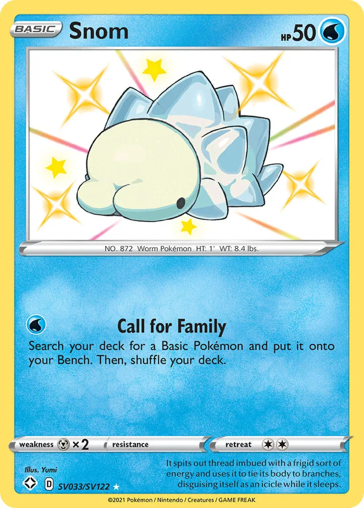 Snom, Shining Fates SV033/SV122