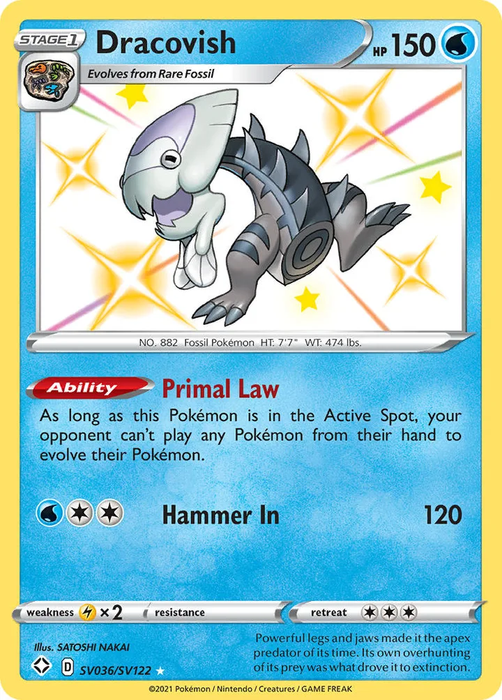 Dracovish, Shining Fates SV036/SV122