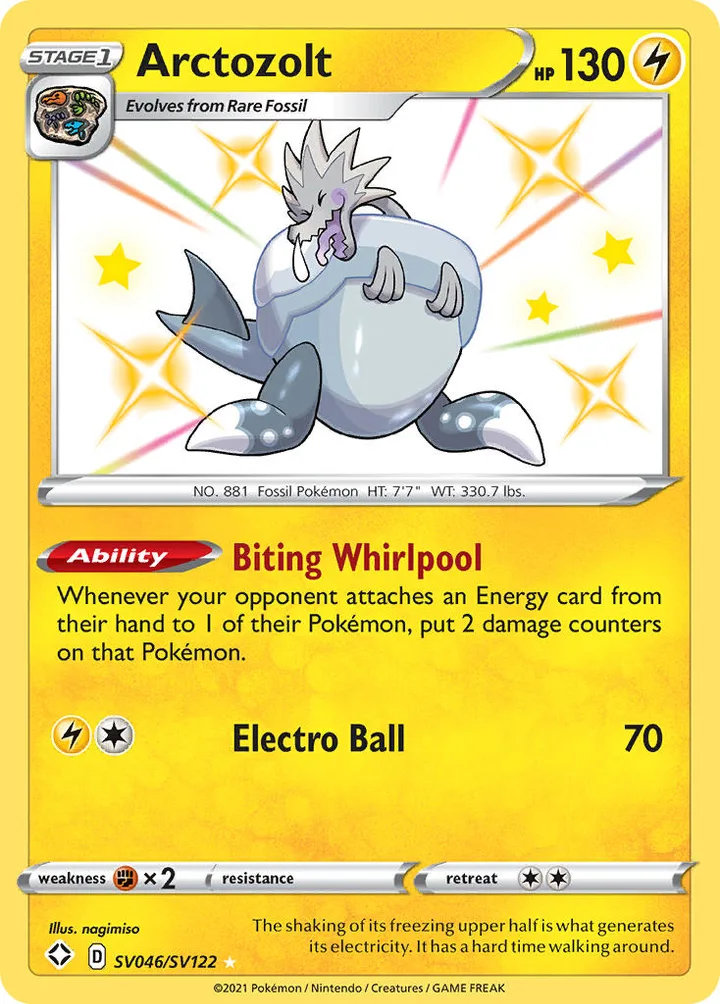 Arctozolt, Shining Fates SV046/SV122