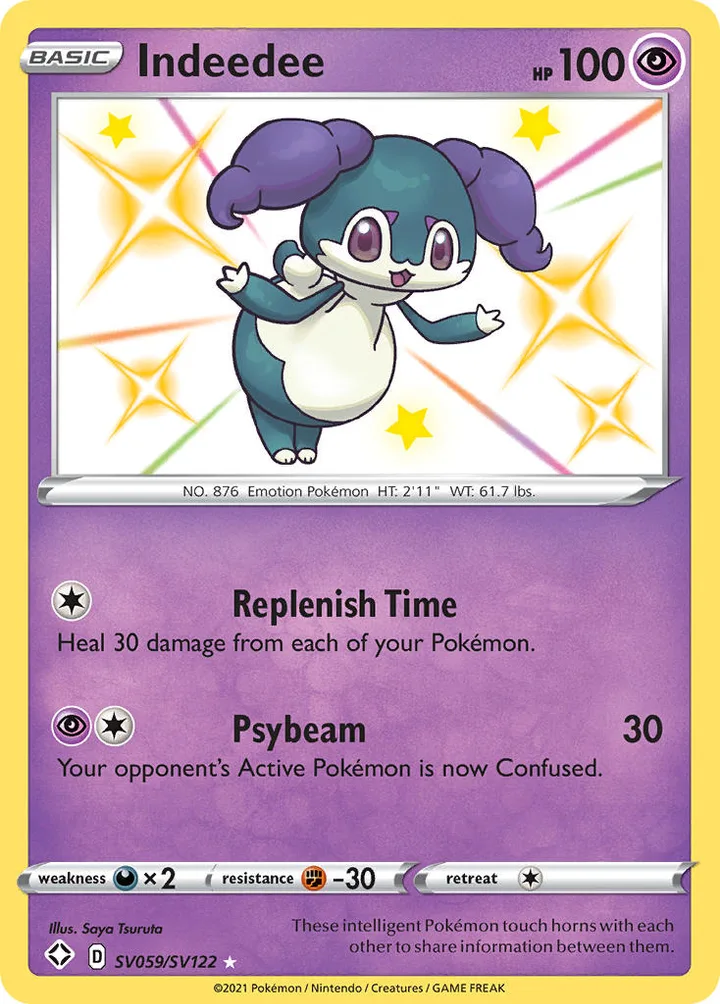 Indeedee, Shining Fates SV059/SV122