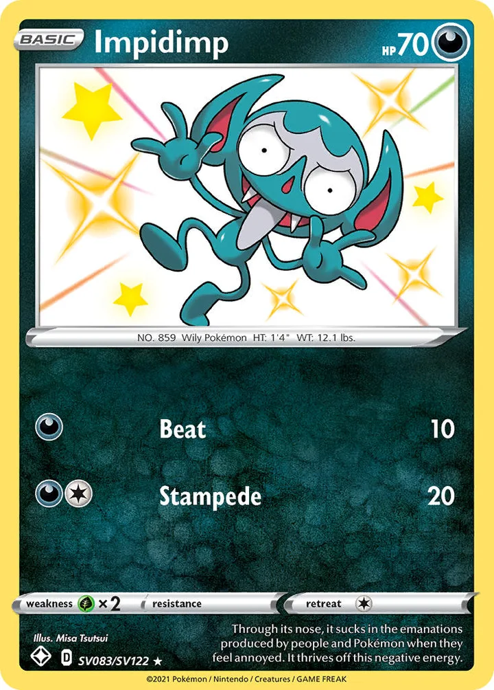 Impidimp, Shining Fates SV083/SV122