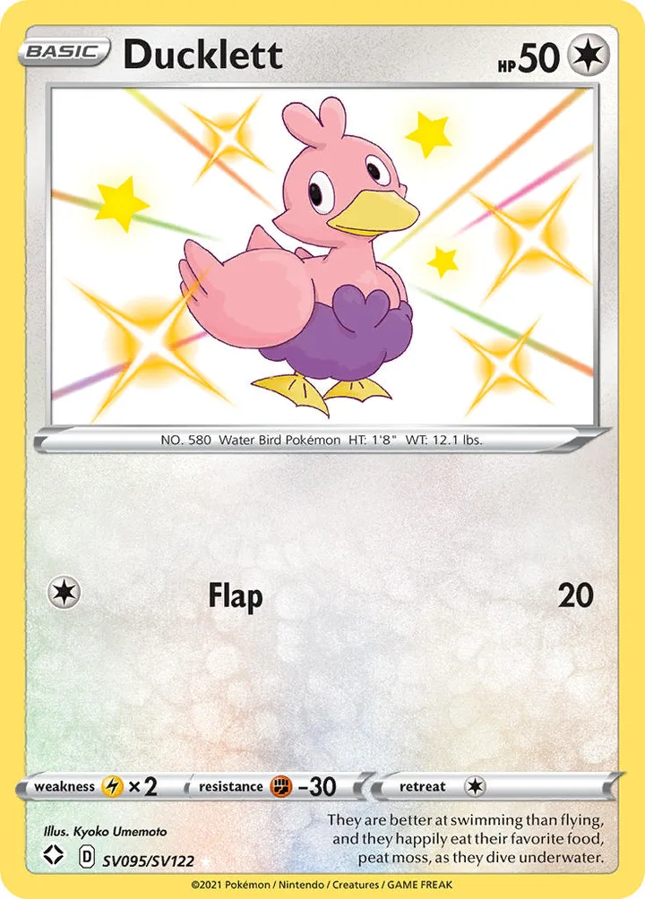 Ducklett, Shining Fates SV095/SV122
