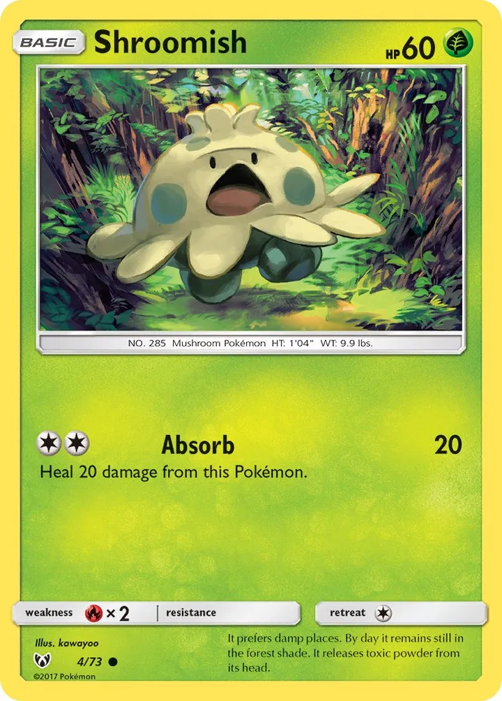 Shroomish, Shining Legends 4/73