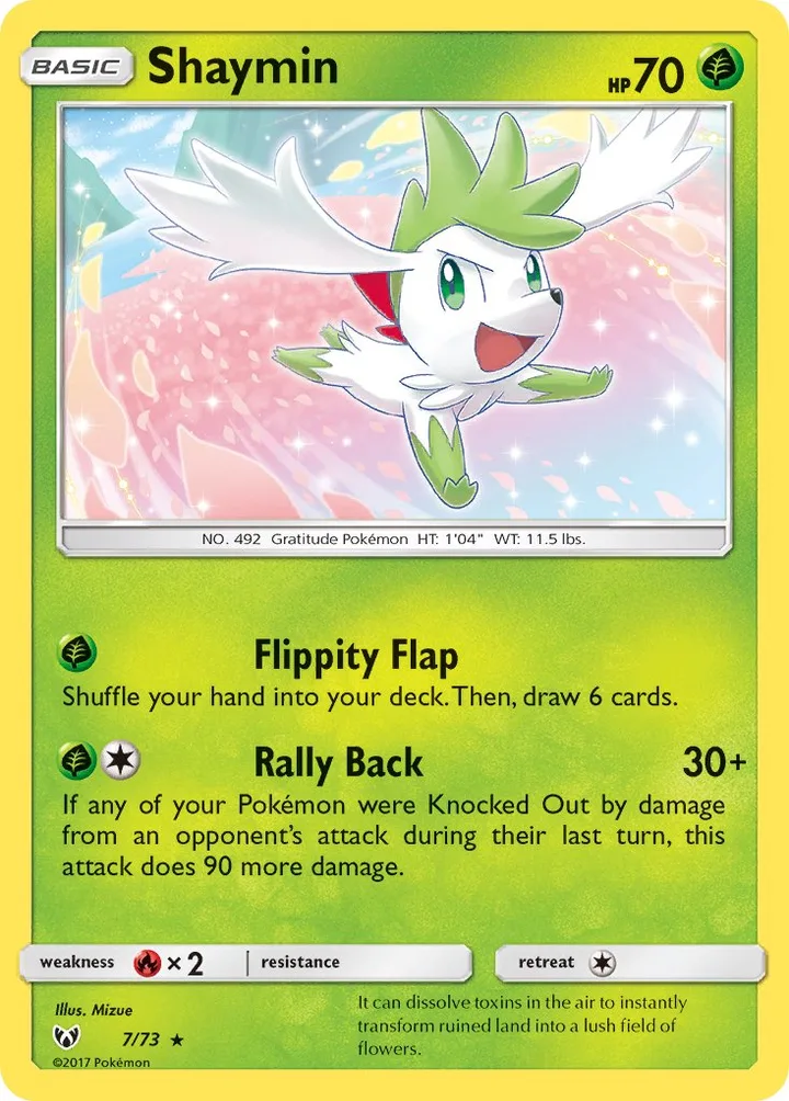 Shaymin, Shining Legends 7/73